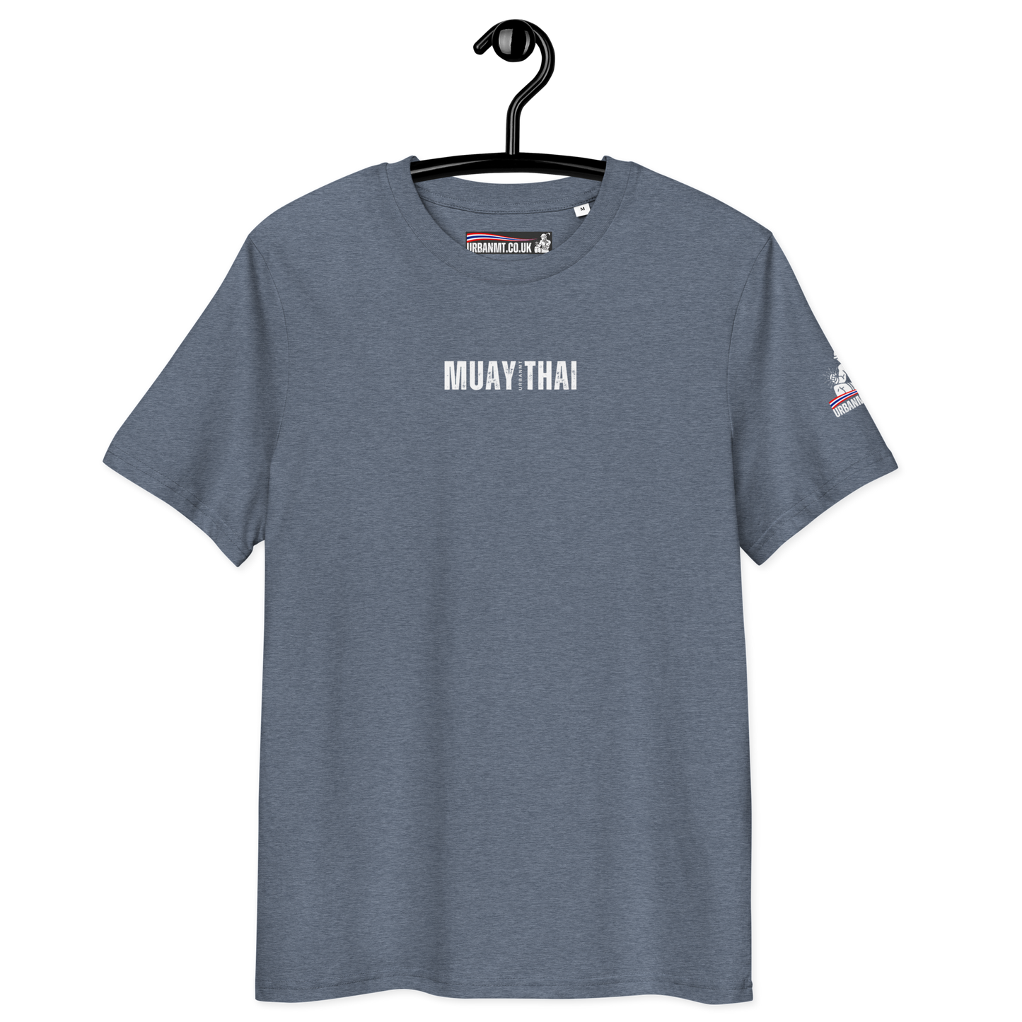 Muay Thai Regular Fit T-Shirt - Dark Heather Blue_MTUMT