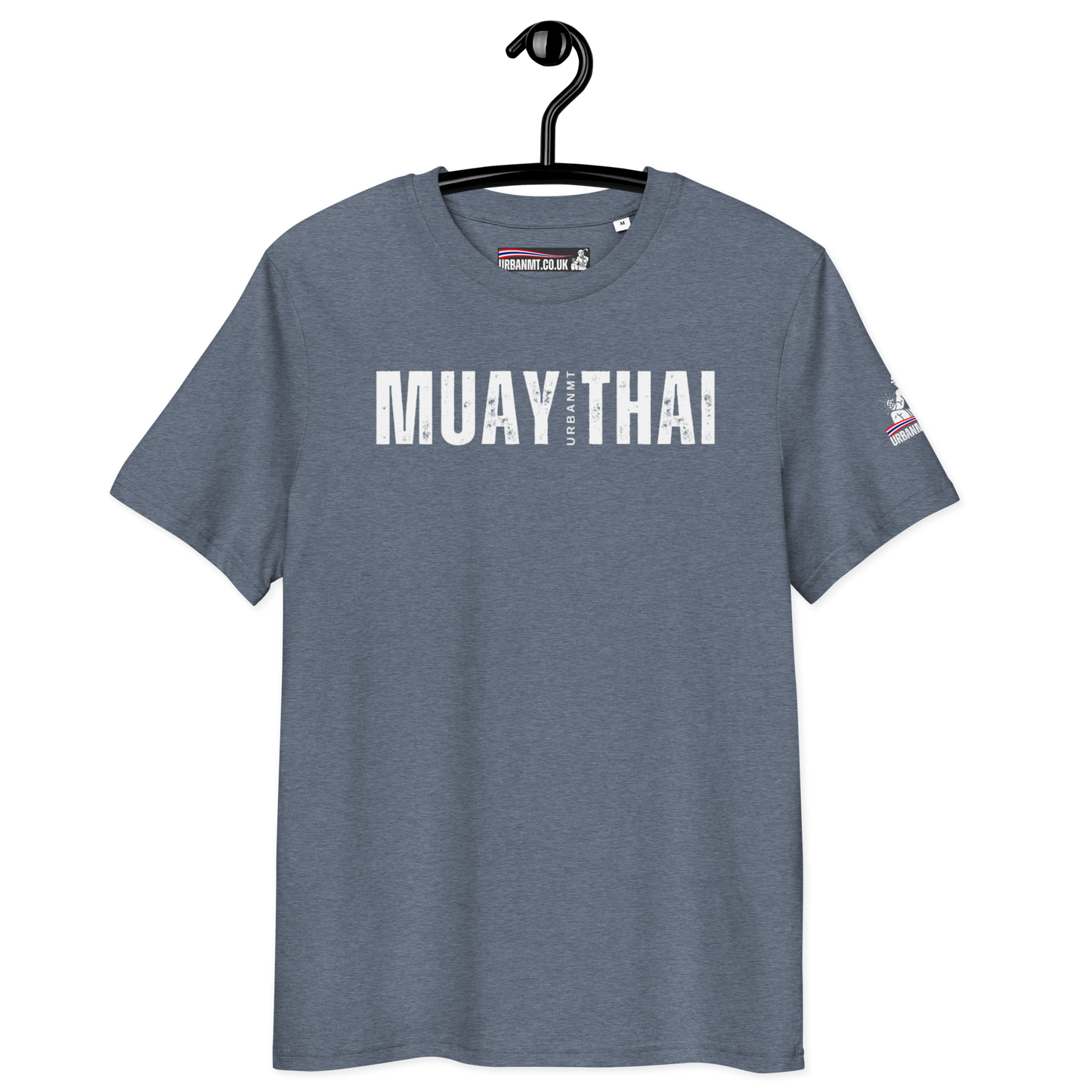 Muay Thai Regular Fit T-Shirt - Dark Heather Blue_MTUMTL