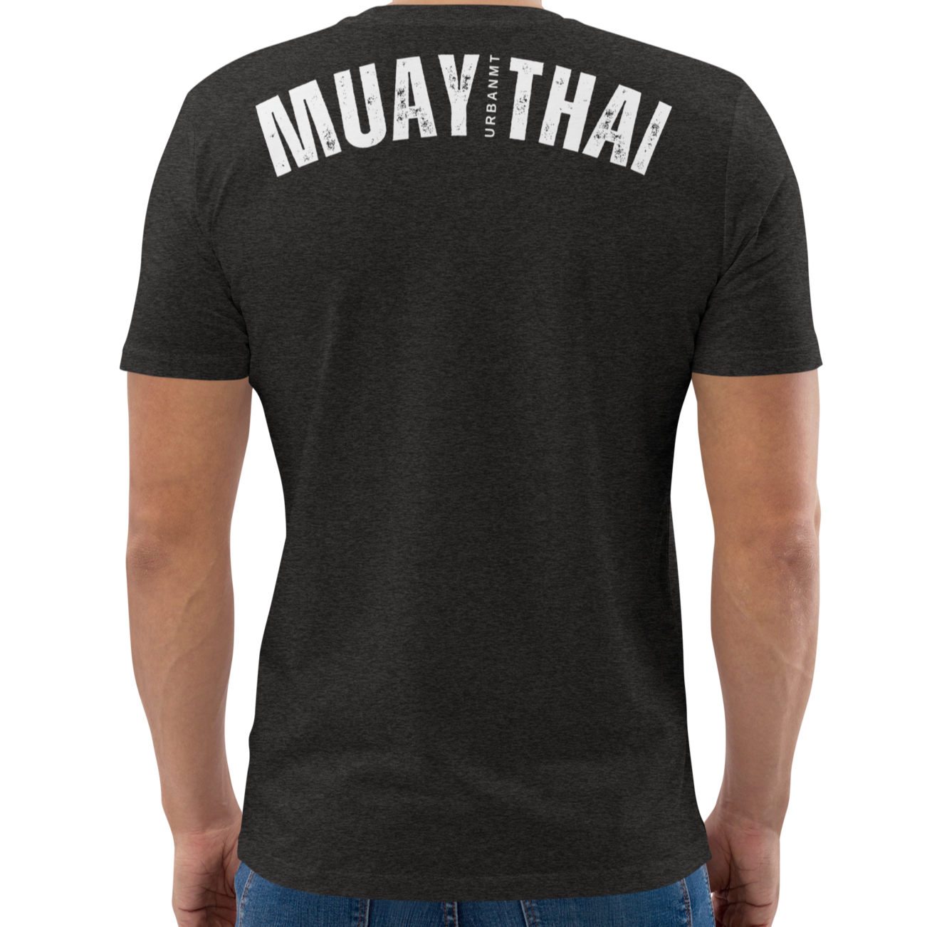 Muay Thai Regular Fit T-Shirt - Dark Heather Grey_MTUMT