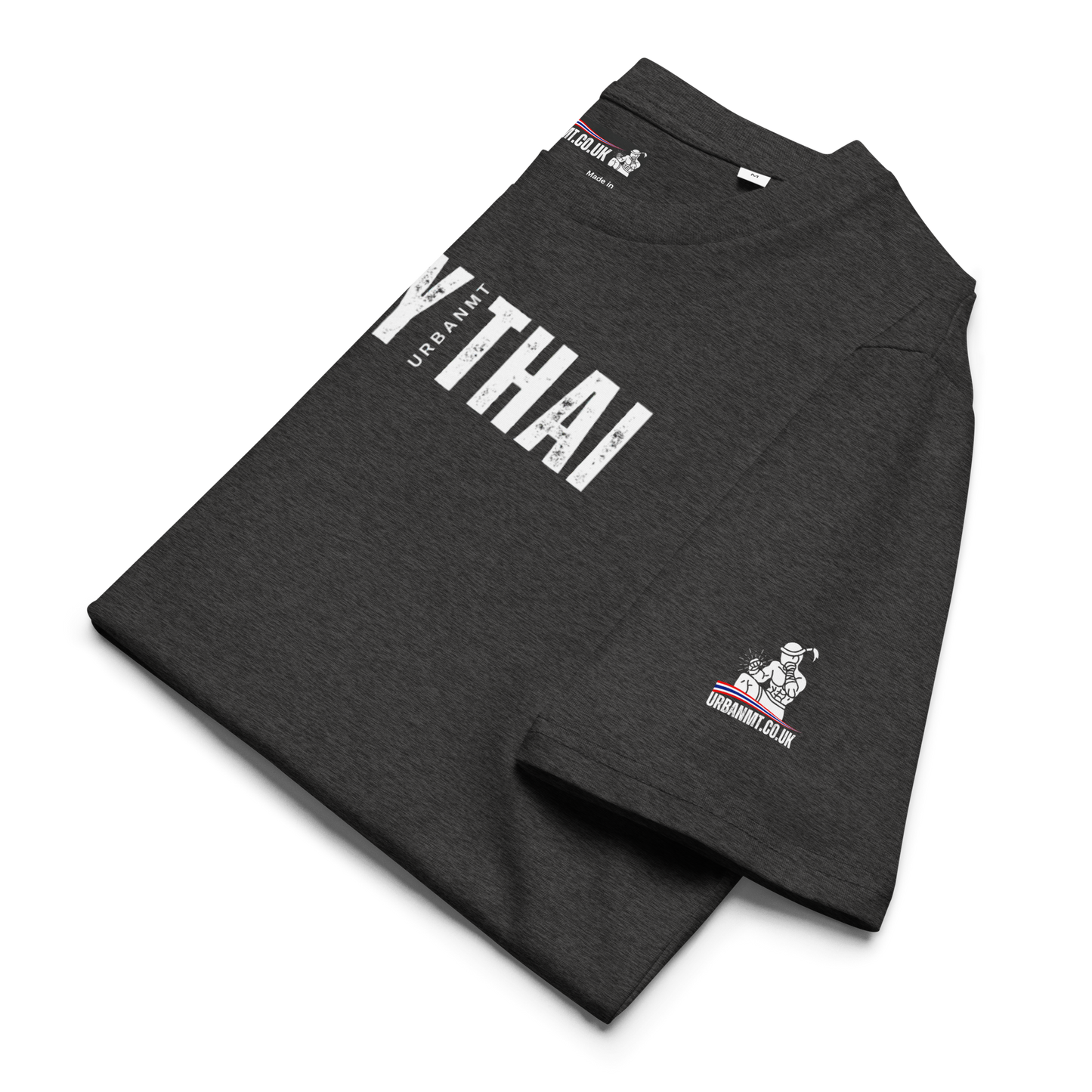 Muay Thai Regular Fit T-Shirt - Dark Heather Grey_MTUMTL