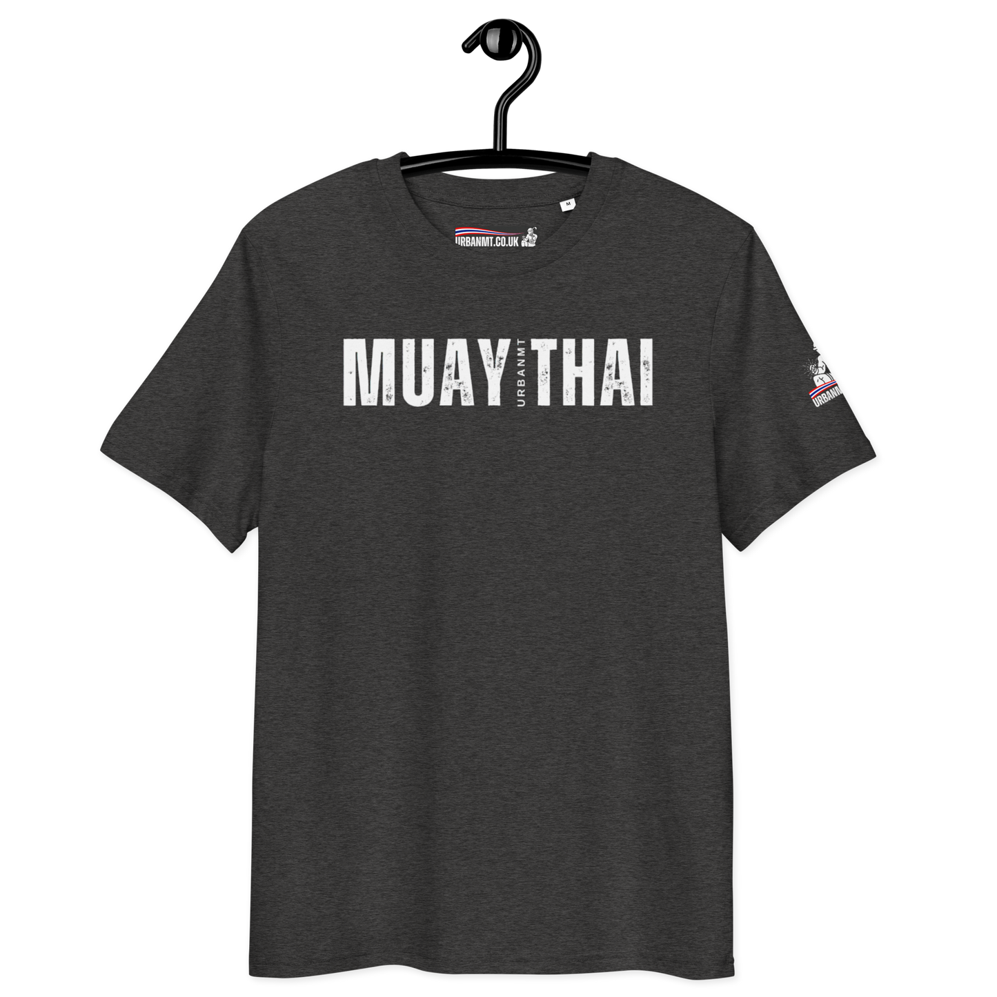 Muay Thai Regular Fit T-Shirt - Dark Heather Grey_MTUMTL