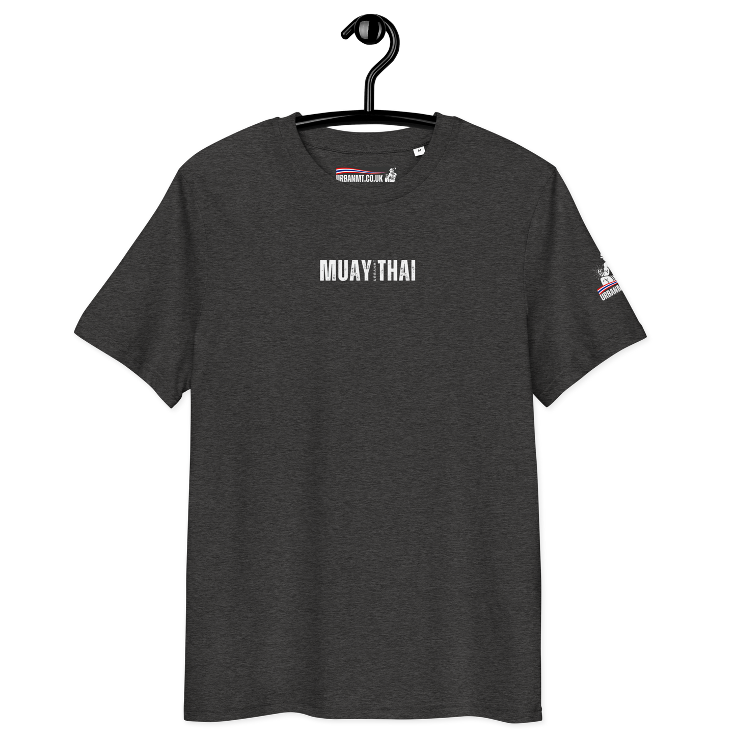 Muay Thai Regular Fit T-Shirt - Dark Heather Grey_MTUMT