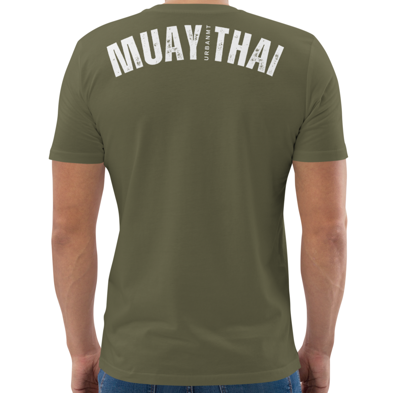 Muay Thai Regular Fit T-Shirt - Khaki_MTUMT