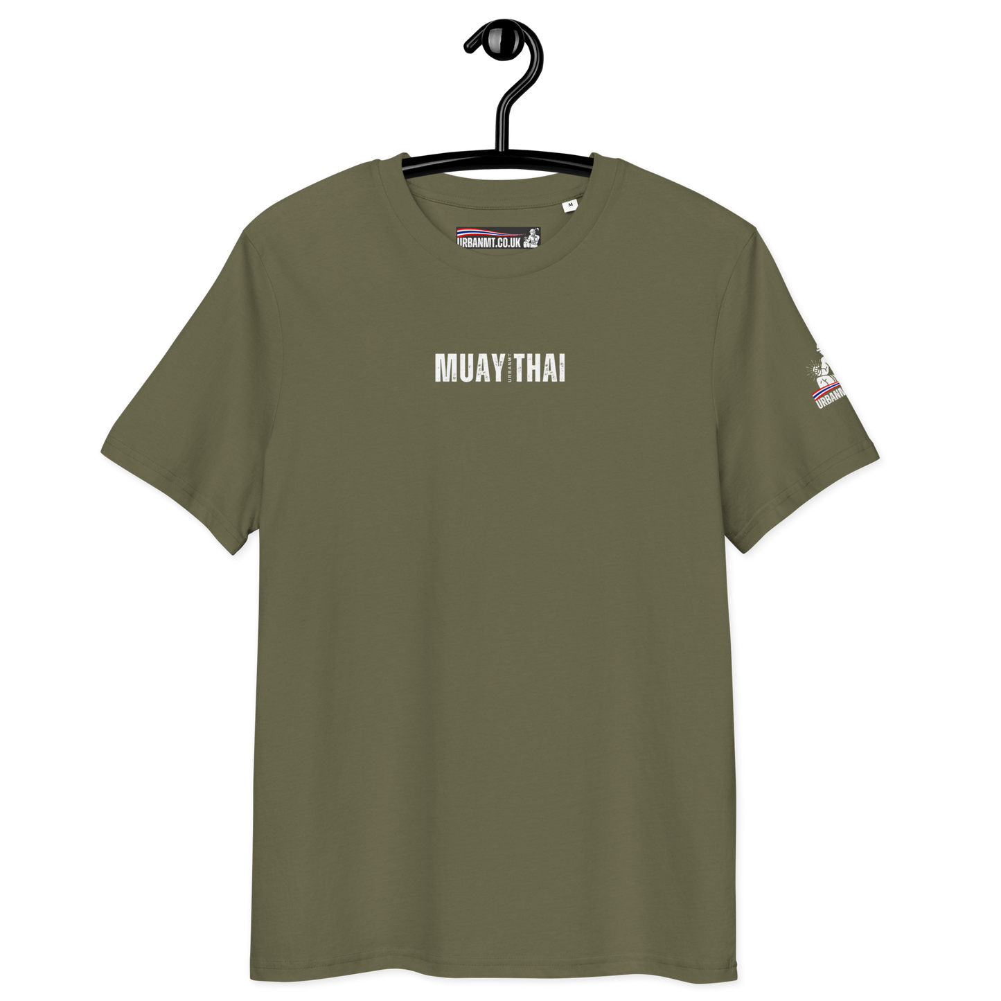 Muay Thai Regular Fit T-Shirt - Khaki_MTUMT