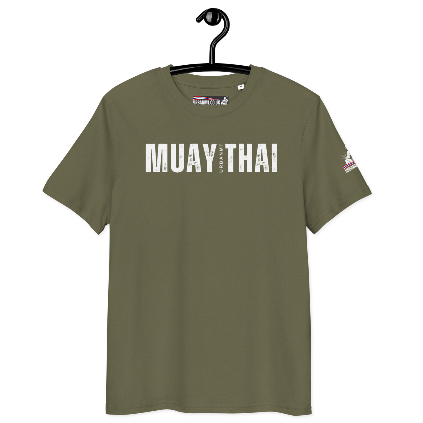 Muay Thai Regular Fit T-Shirt - Khaki_MTUMTL