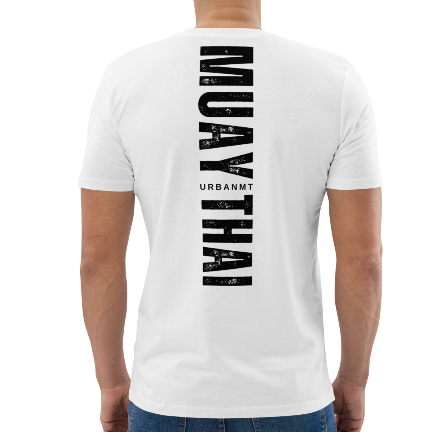 Muay Thai Regular Fit T-Shirt - White_MTUMTBV