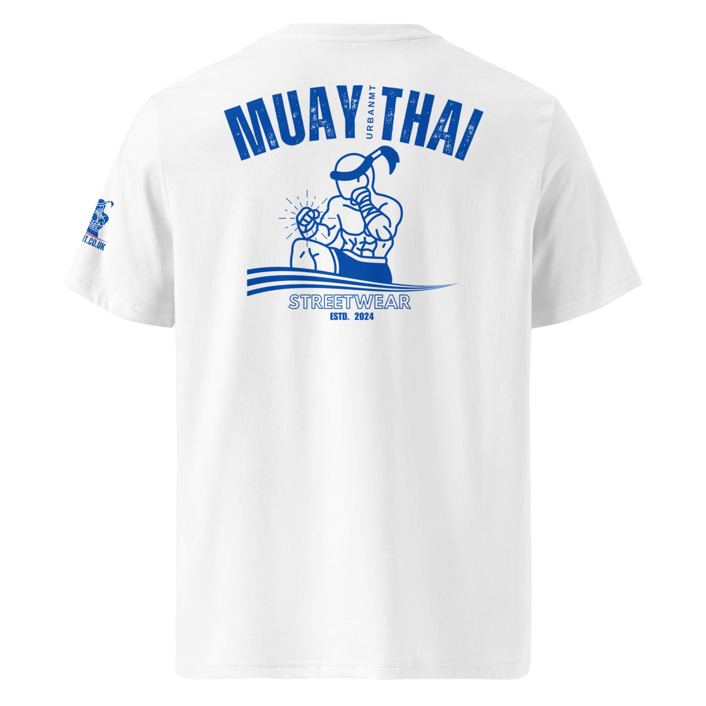 Muay Thai Regular Fit T-Shirt - White_MTS1