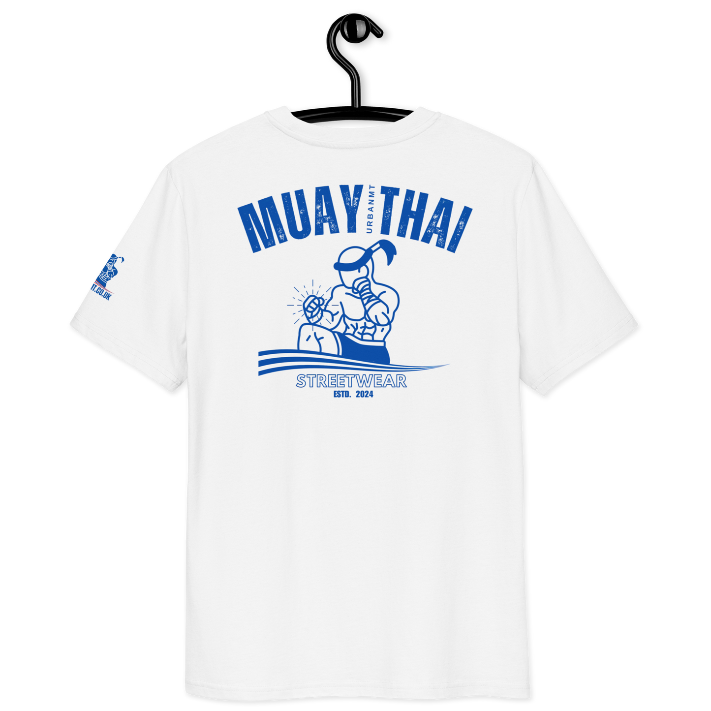 Muay Thai Regular Fit T-Shirt - White_MTS1