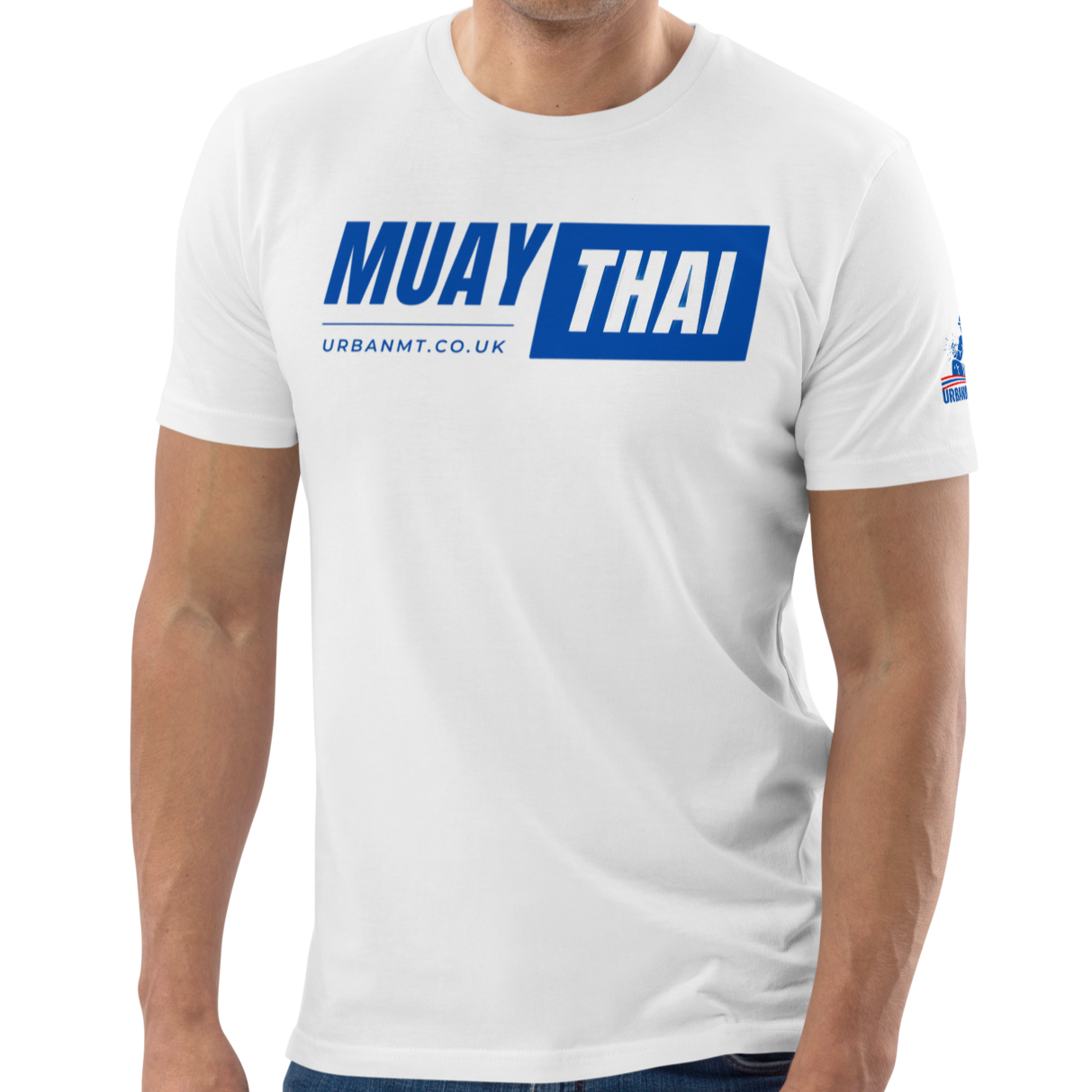 Muay Thai Regular Fit T-Shirt - White_BWL