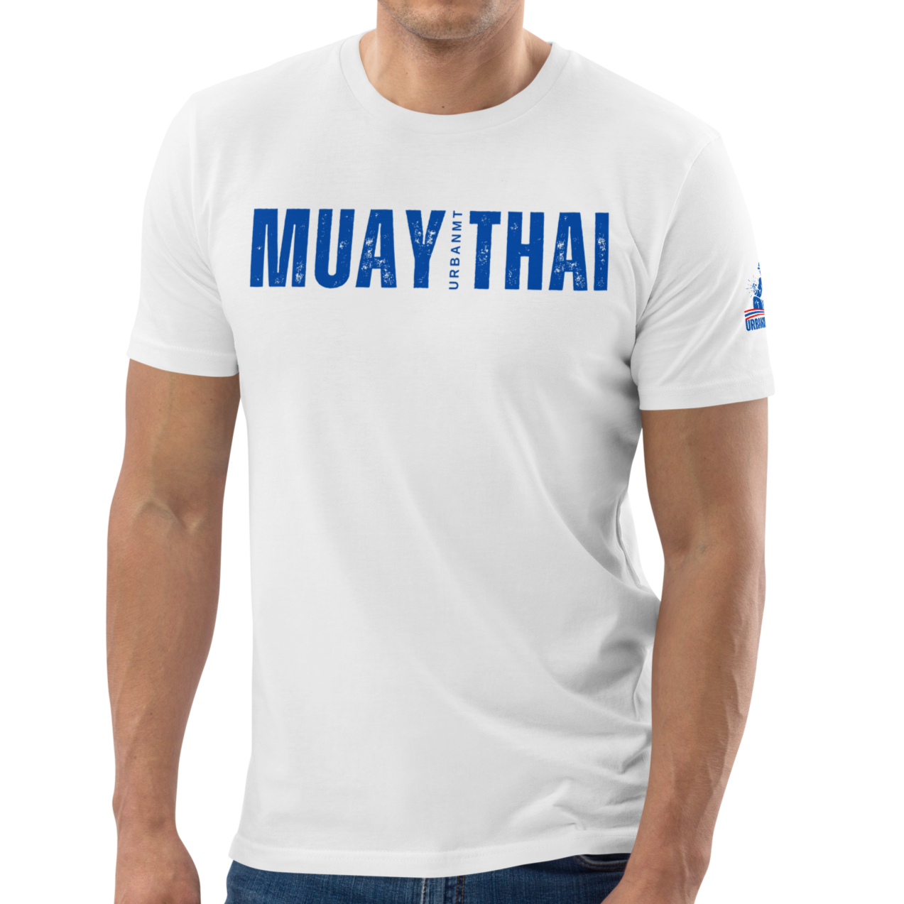 Muay Thai Regular Fit T-Shirt - White_MTUMTLB