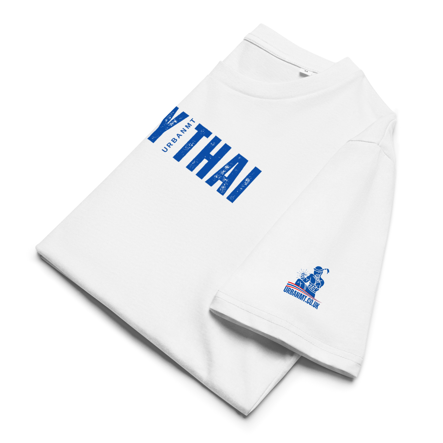 Muay Thai Regular Fit T-Shirt - White_MTUMTLB