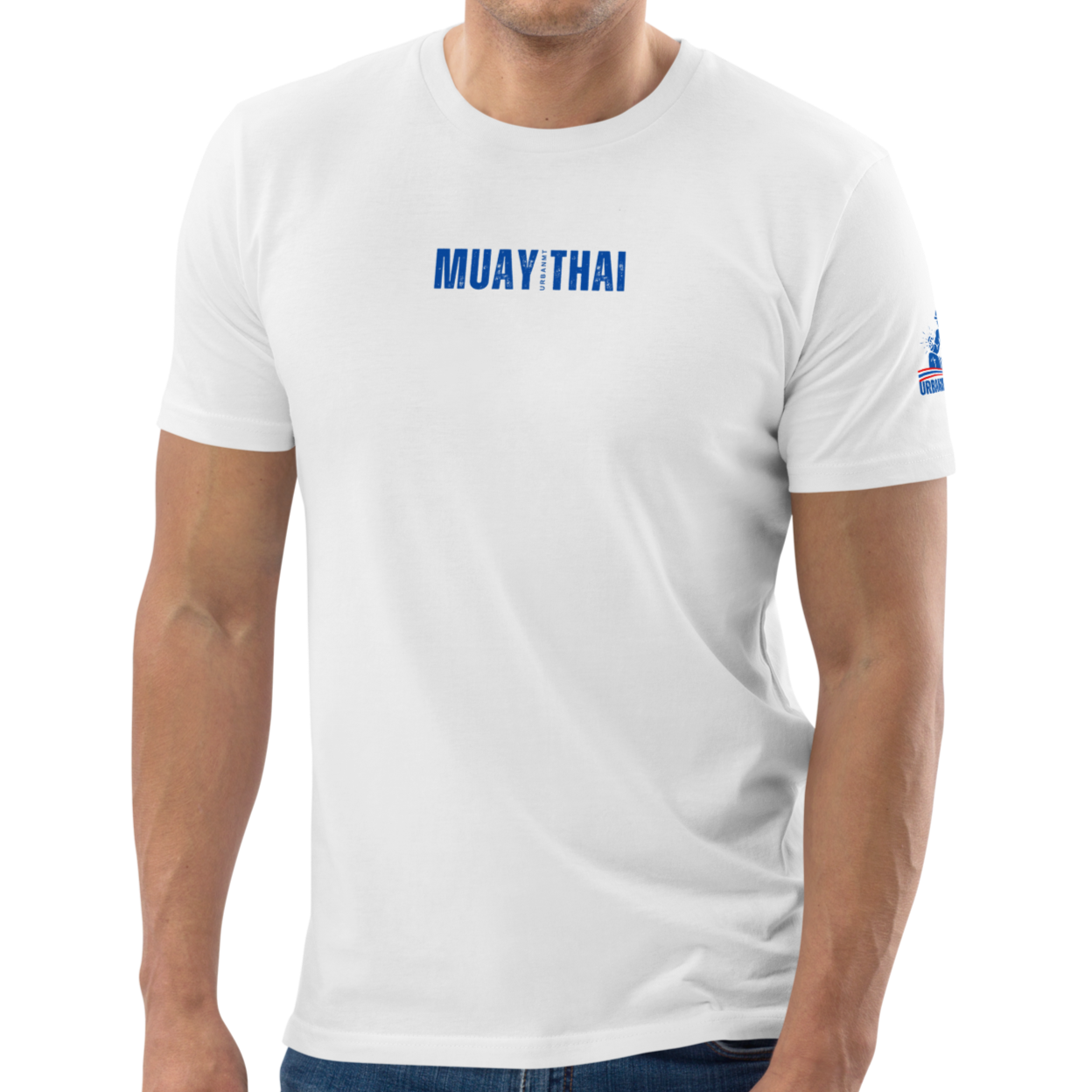 Muay Thai Regular Fit T-Shirt - White_MTUMTBBV