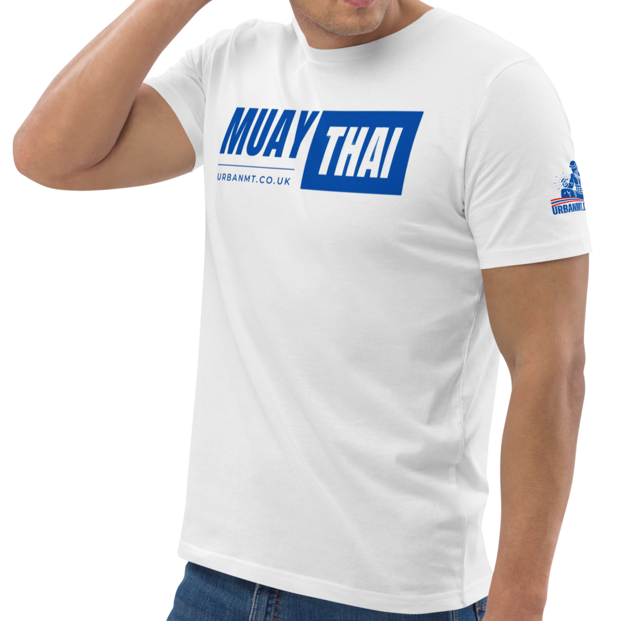 Muay Thai Regular Fit T-Shirt - White_BWL